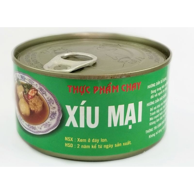 Xíu mại chay_Đồ hộp chay