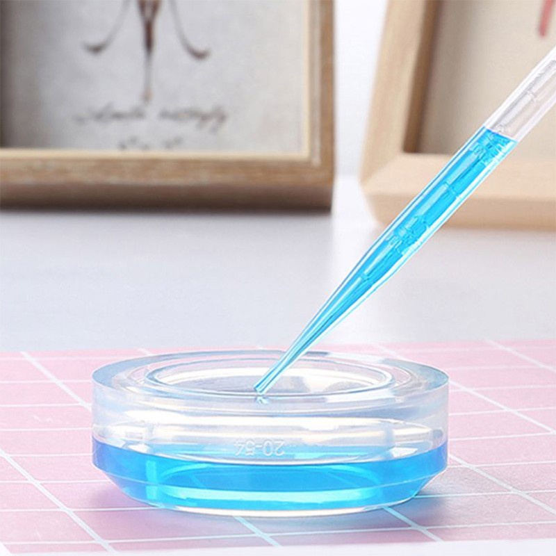 Bộ Dụng Cụ Trộn Resin Silicone Kèm Muỗng Đo Lường Và Nhíp Gắp Diy