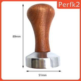 Professional Coffee Tamper Wood Handle for Coffee Maker Coffee Machine 51mm