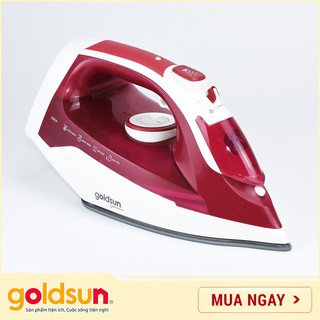 Bàn là, bàn ủi hơi nước không dây GOLDSUN GPS-73S-Thiết Kế Hiện Đại- Đế Phủ Gốm Ceramic Chống DÍnh Cao Cấp