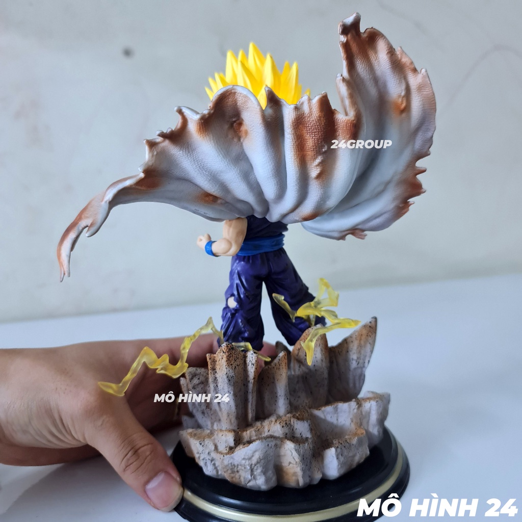 Mô hình nhân vật tượng cao cấp Son Gohan t-rex chibi có đèn led figure Go han dragonball dragon ball giá rẻ 24group