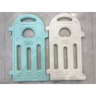 [Thanh lẻ] Quây cũi nhựa hình gấu 33cm ngang x 60cm cao - nhà banh - nhà bóng - quây củi mủ - hàng rào - cũi quây cho bé