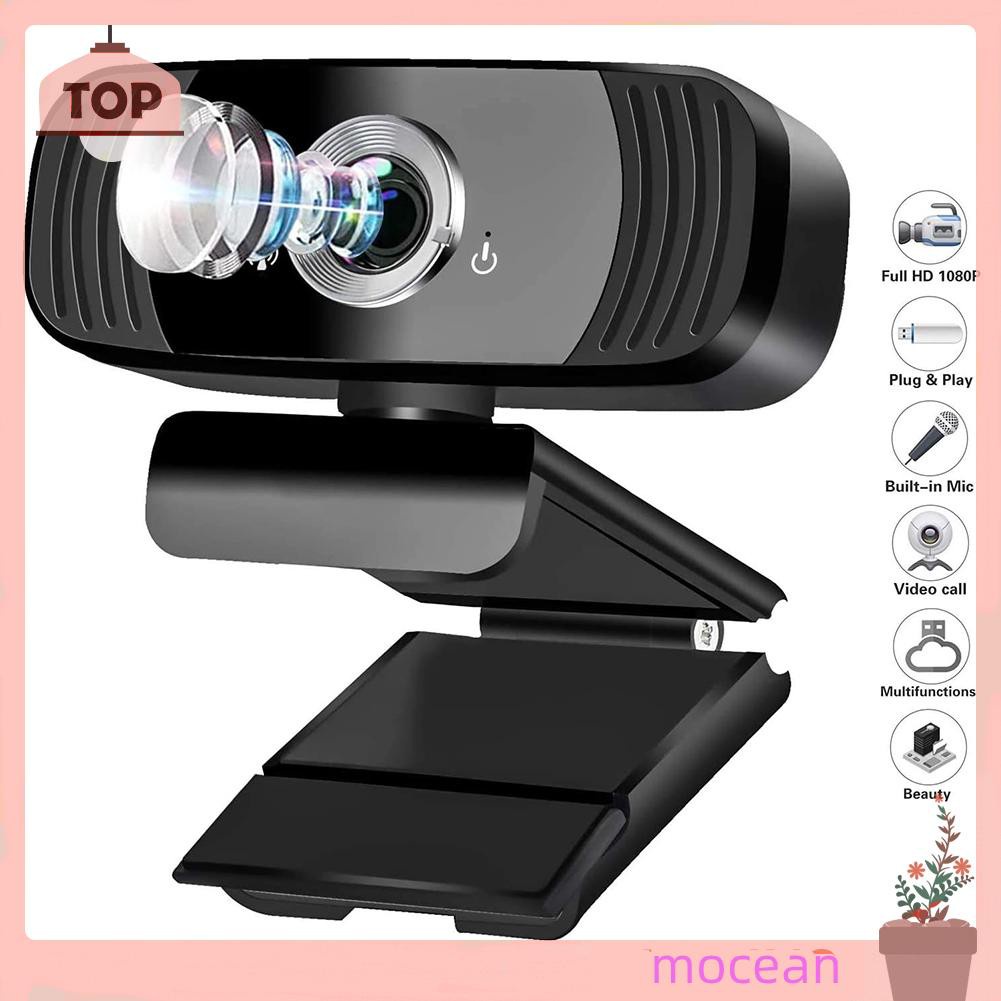 Mocean B3 Computer Web Camera HD Live Broadcast 1080P Drive Free Online Class Cam