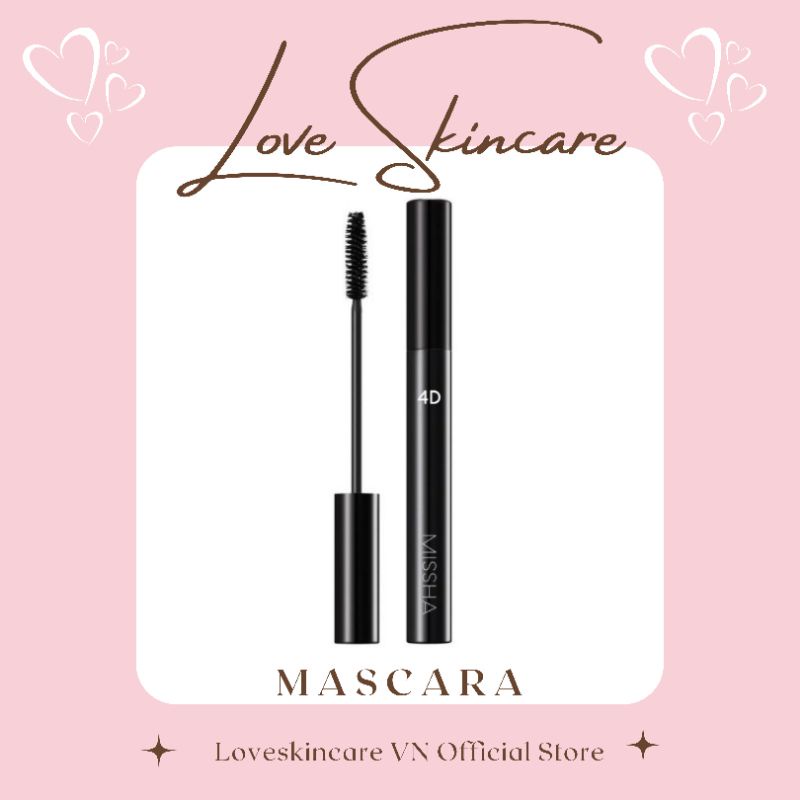 (GRAB / NOWSHIP) (DATE 16-08-2022) Mascara Làm Dày Mi Không Lem Missha 4D Mascara