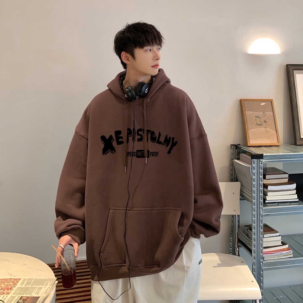 Áo Hoodie In Chữ Thời Trang Dành Cho Nam