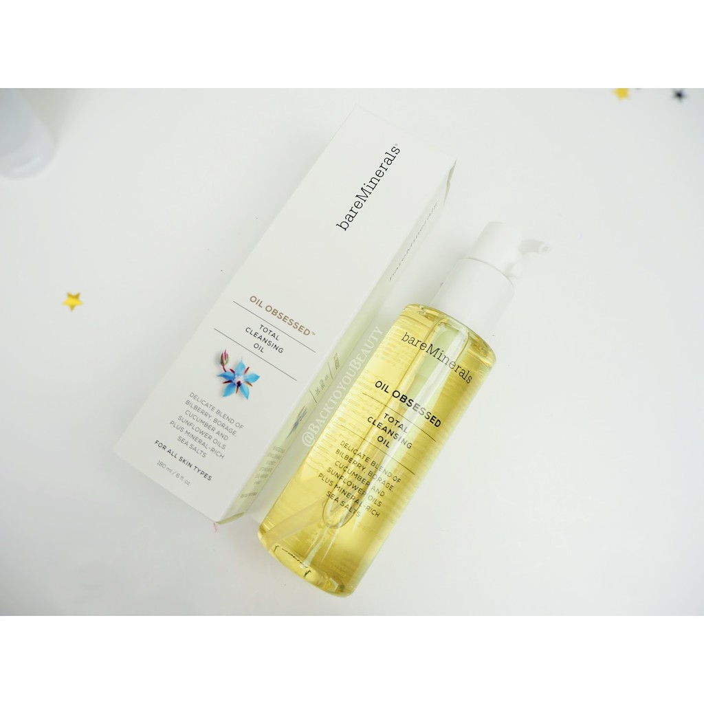 Dầu tẩy trang khoáng BAREMINERALS OIL OBSESSED® TOTAL CLEANSING OIL