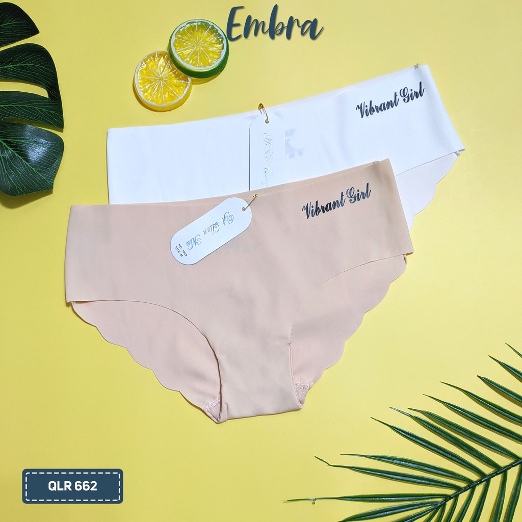 {Video + Ảnh thật } Quần lót nữ Embra, chất liệu su mềm, viền sóng siêu thoáng mát | BigBuy360 - bigbuy360.vn