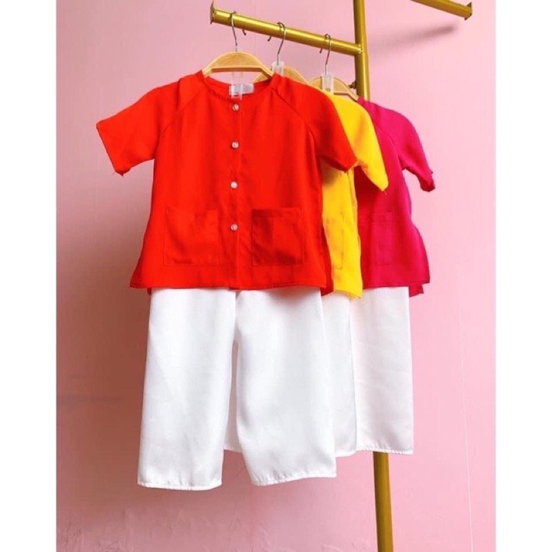 SET BÀ BA CHO BÉ GÁI 3 MÀU