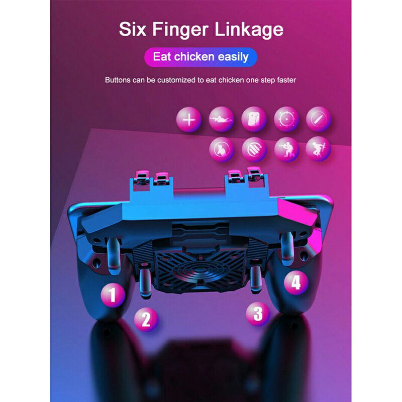 ✅Tay cầm chơi game bán dẫn 6 ngón Memo DL88 H12 S03 HA9... tản nhiệt sò lạnh