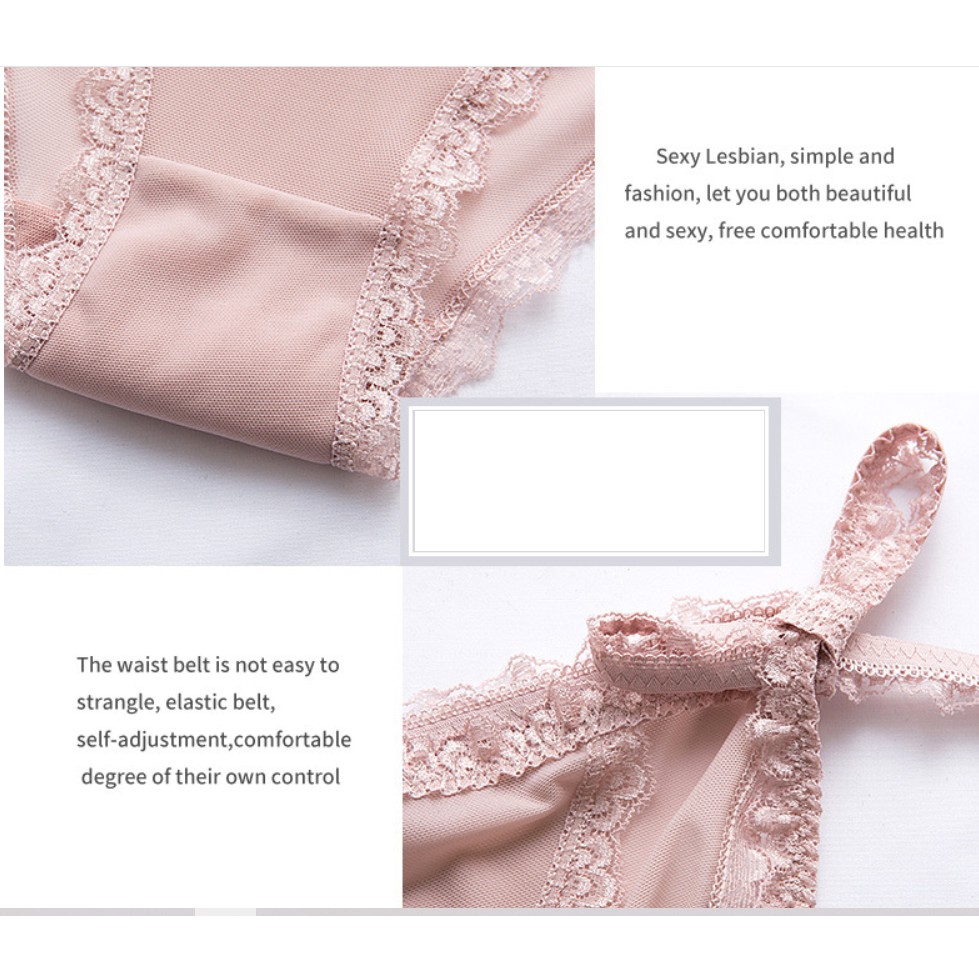 Quần Ren Trơn Cột Dây Thoáng Khí size L 20k / 1 cái | BigBuy360 - bigbuy360.vn