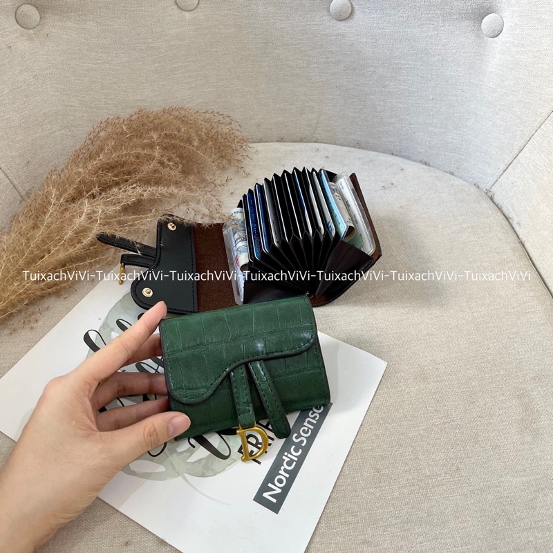 Ví Nữ Dáng Ngắn, Dáng Dài Cầm Tay, Ví Thẻ Card  - 3 Kiểu dáng Hiện Đại Nhiều Ngăn Phong Cách Hàn Quốc