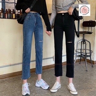 Quần jeans nữ dáng ôm body mỏng nhẹ co dãn tốt