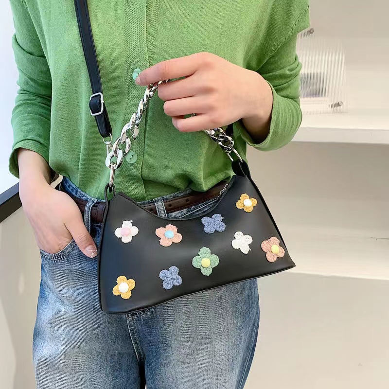 Túi nhỏ xách tay đeo vai cho nữ 2022 thời trang xuân hè mới kiểu dáng phương Tây