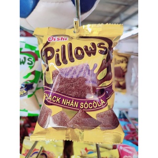 Pillows - snack oishi nhân vị sữa dừa & socola 16g