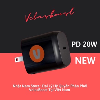Củ Sạc Velasboost 20w - thương hiệu Việt Nam, BH 12 Tháng