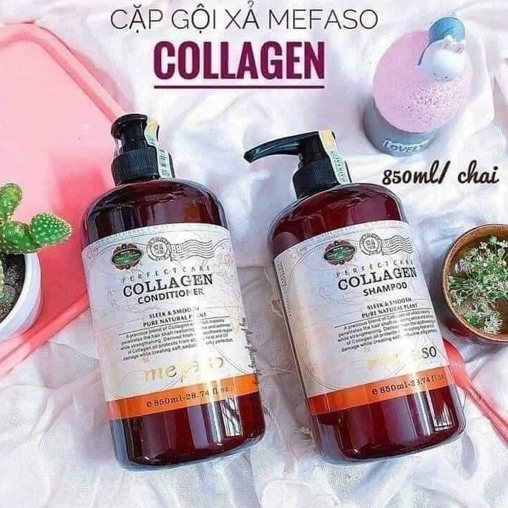 Sỉ cặp gội xả MEFASO tem vàng