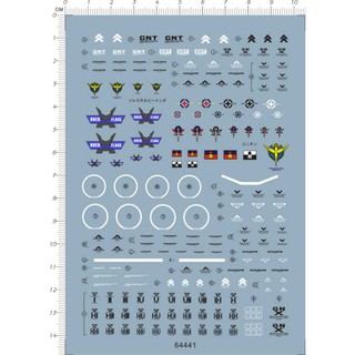 Decal nước mg 1/100 gn x