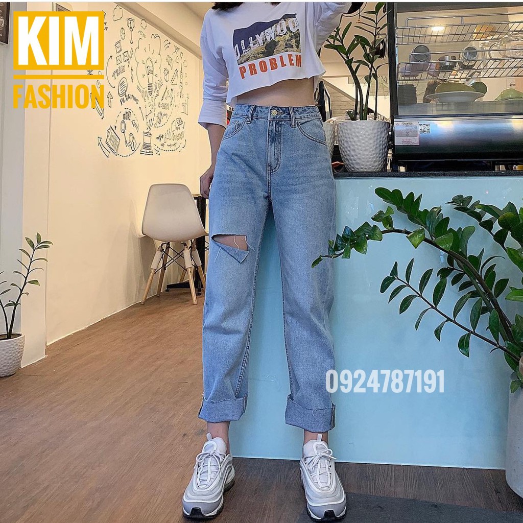 Quần baggy bigsize Kimfashion, Quần baggy from rộng bưng bao BGD49-42 Từ 60-90kg