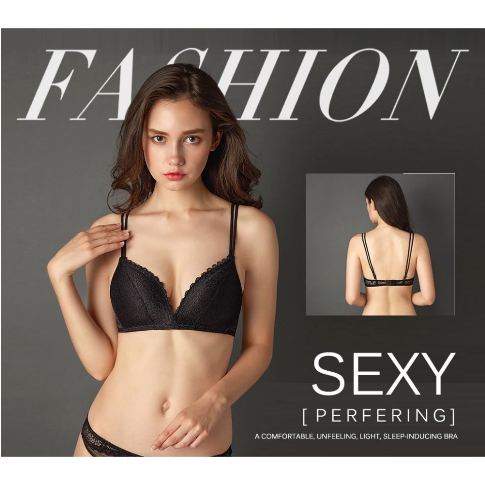 Áo Lót Không Gọng Ren Mút Mỏng 8823
