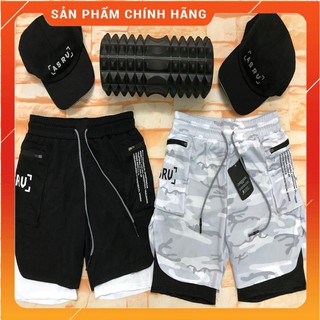[HOT] Quần short  gym 2 lớp có lót legging -Quần short thể thao  [SPORT]