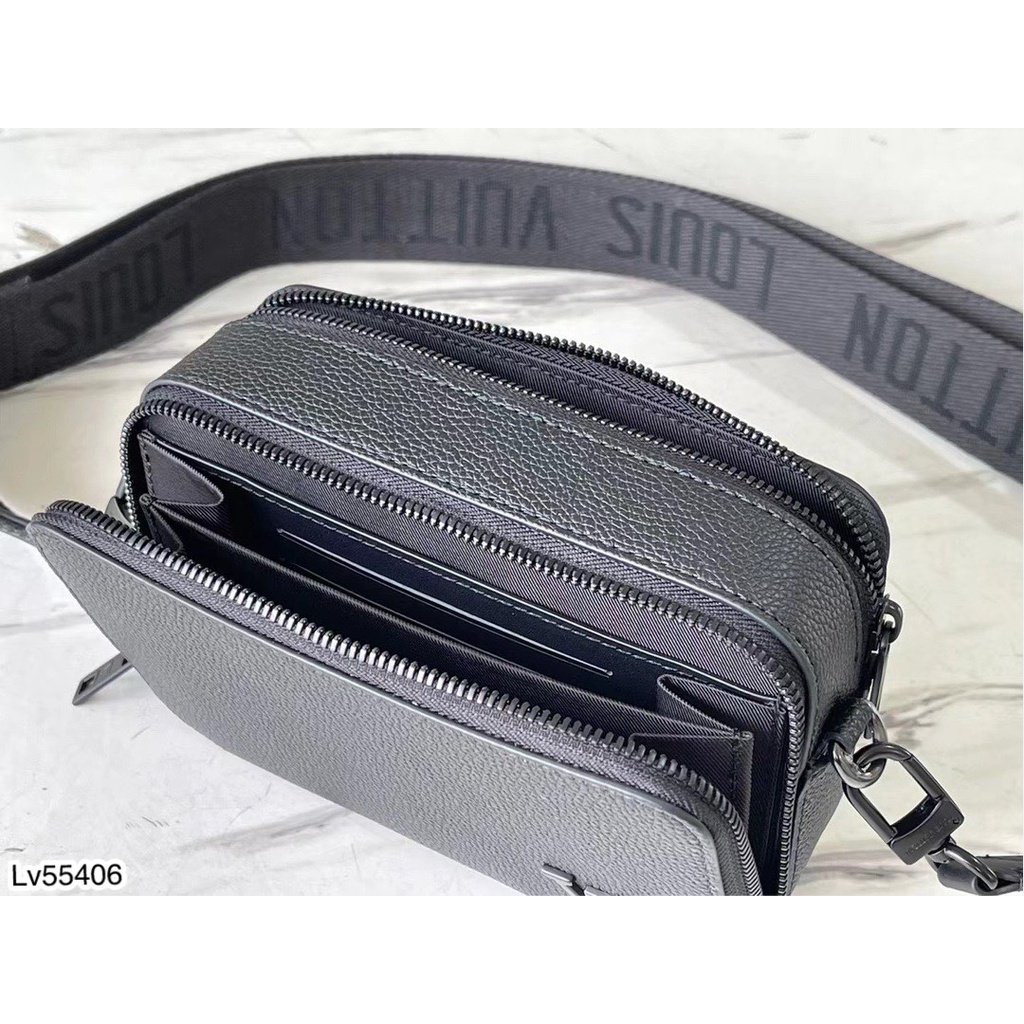 Túi đeo chéo Lv nam size 16 full box cao cấp