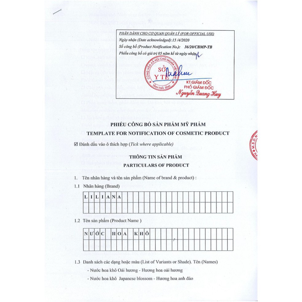 Nước hoa khô hương P.s I Love You - Hương thơm dành cho người đang yêu - lãng mạn | Thế Giới Skin Care