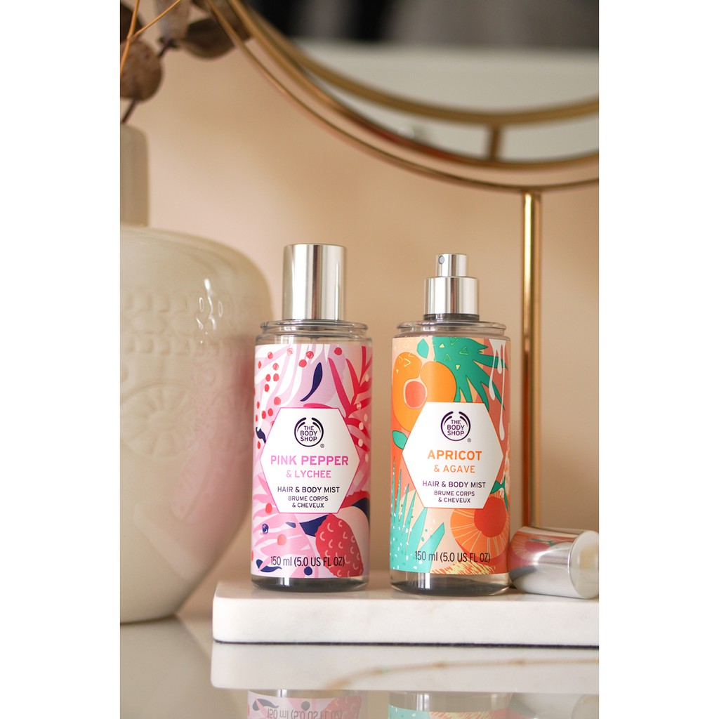 Xịt thơm Nước Hoa Cho Tóc & Cơ Thể THE BODY SHOP HAIR AND BODY MIST 150ML | BigBuy360 - bigbuy360.vn