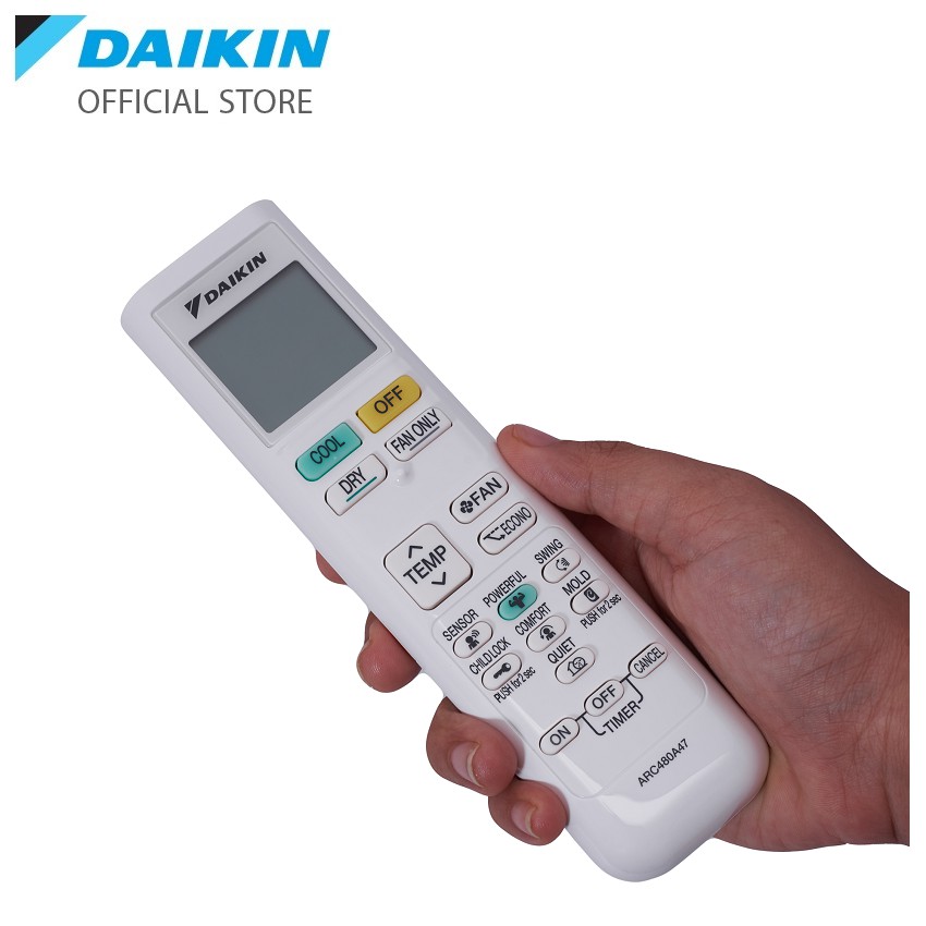 Remote ARC480A47 cho máy điều hòa Daikin FTKC25/35UAVMV ATKC25/35UAVMV