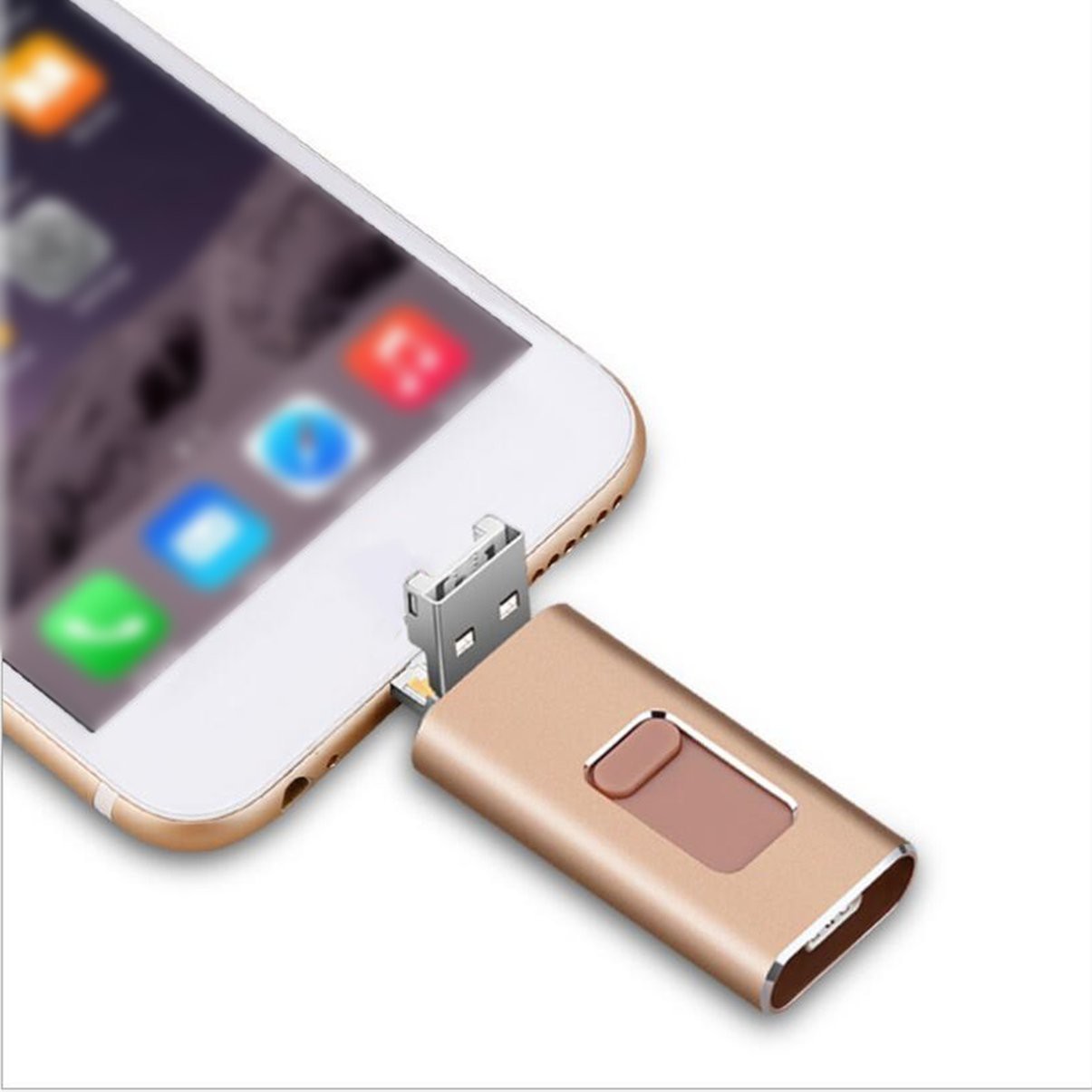 Usb 4 Trong 1 Dung Lượng 128gb 64gb 32gb 16gb 8gb