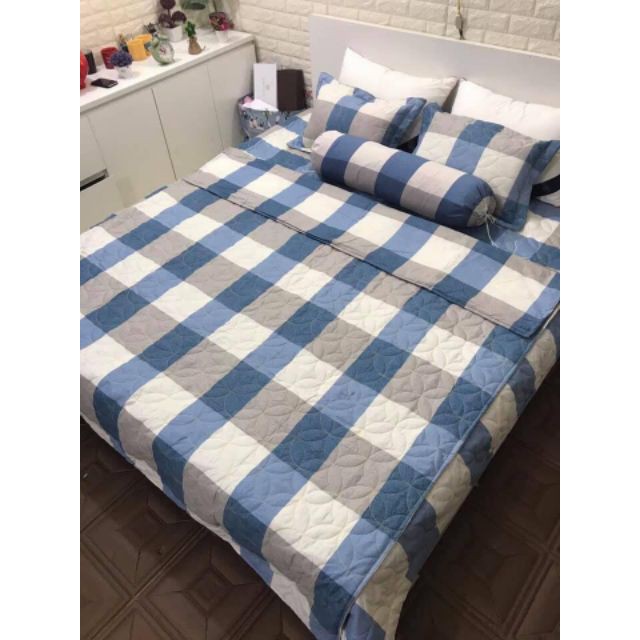 SÉT CHĂN GA GỐI COTTON SẴN HÀNG