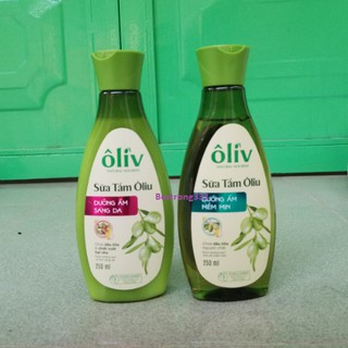 Sữa tắm Ôliu Ôliv dưỡng ẩm sáng mịn 250ml