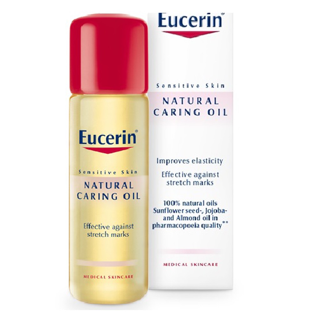 Dầu hỗ trợ giảm rạn da Eucerin Natural Caring Oil