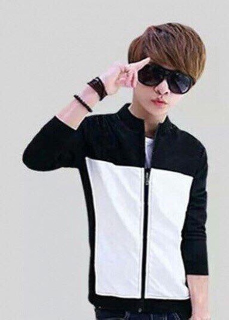 Áo khoác dù thời trang nam phối màu