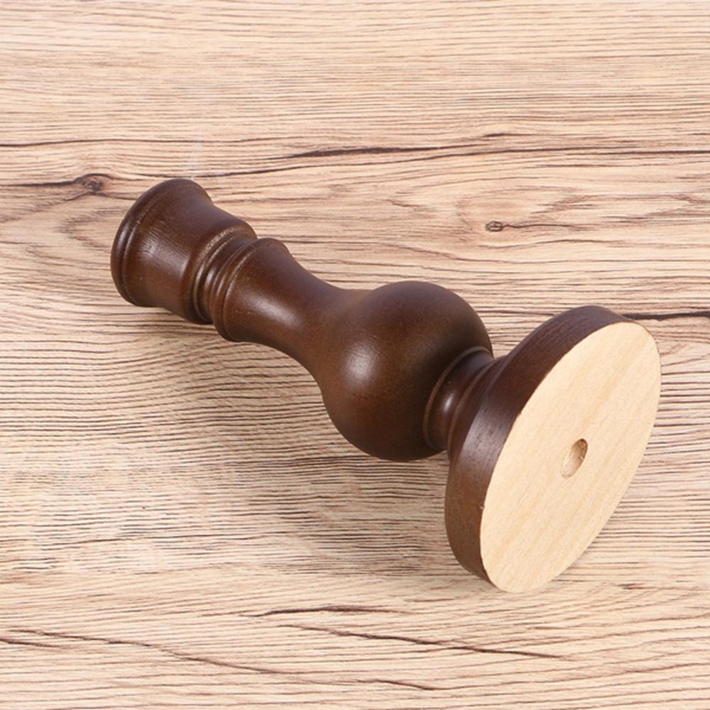 RALPH Giá Đỡ Nến Bằng Gỗ Trơn Kiểu Cổ Điển