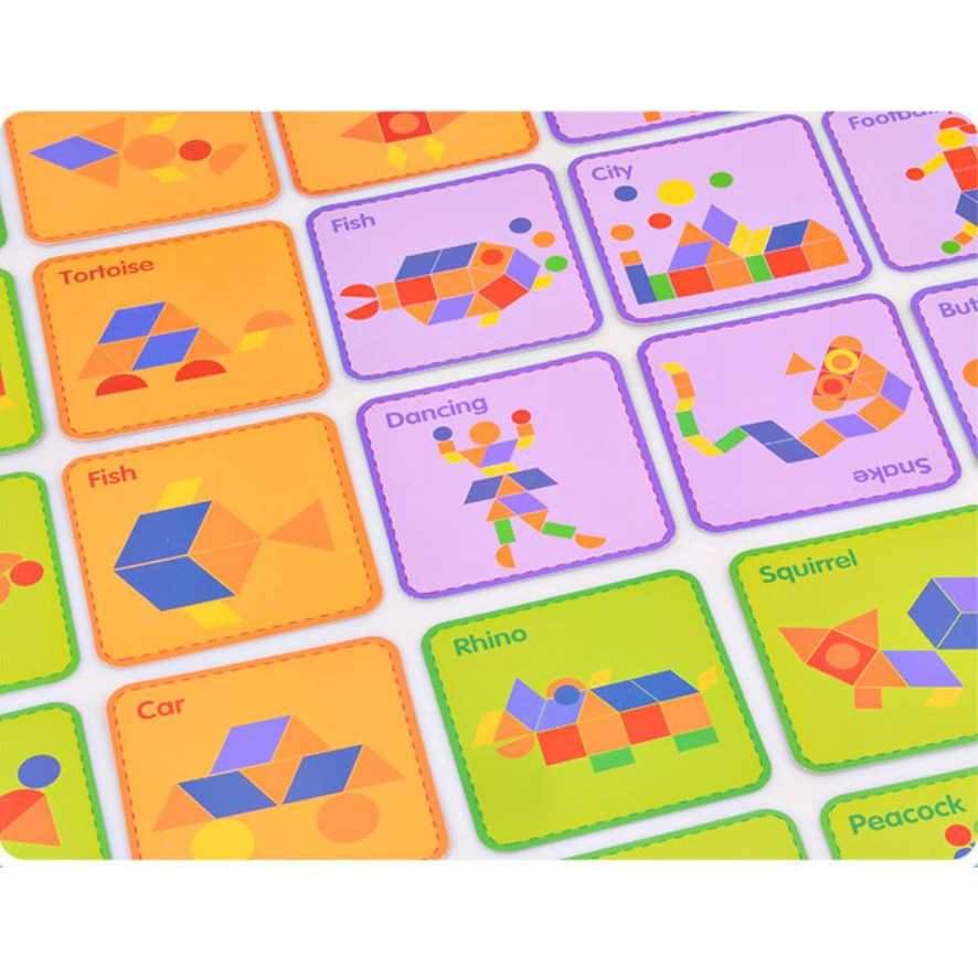 Đồ chơi trẻ em hình khối Montessori giáo dục sớm Hạ Băng Designs