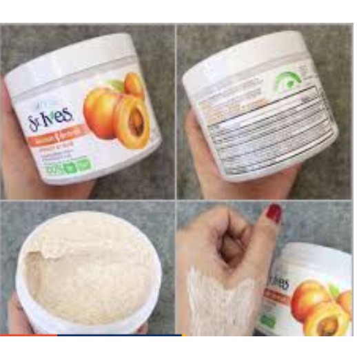 Tẩy tế bào chết toàn thân St.Ives Blemish Control Apricot Scrub 283g