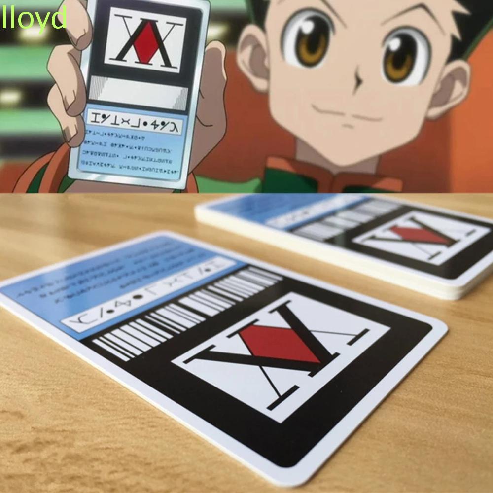 Thẻ bài PVC hóa trang nhân vật anime Hunter x Hunter nhiều màu sắc tùy chọn
