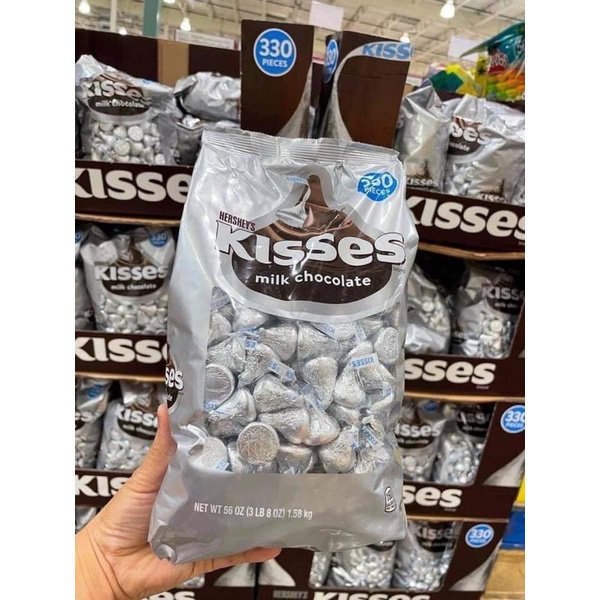 Socola hershey kisses bịch 1.58kg