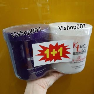Combo Hấp dầu giữ màu dưỡng tóc KENLOX