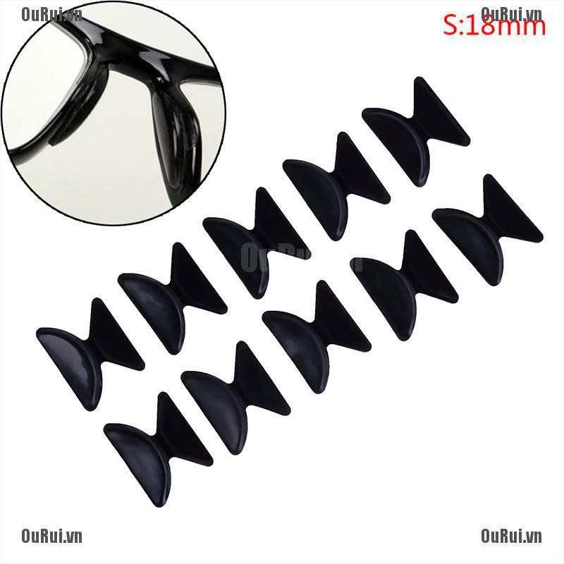 Set 5 Cặp Đệm Mũi silicone Chống Trượt Tiện Lợi Dành Cho Mắt Kính