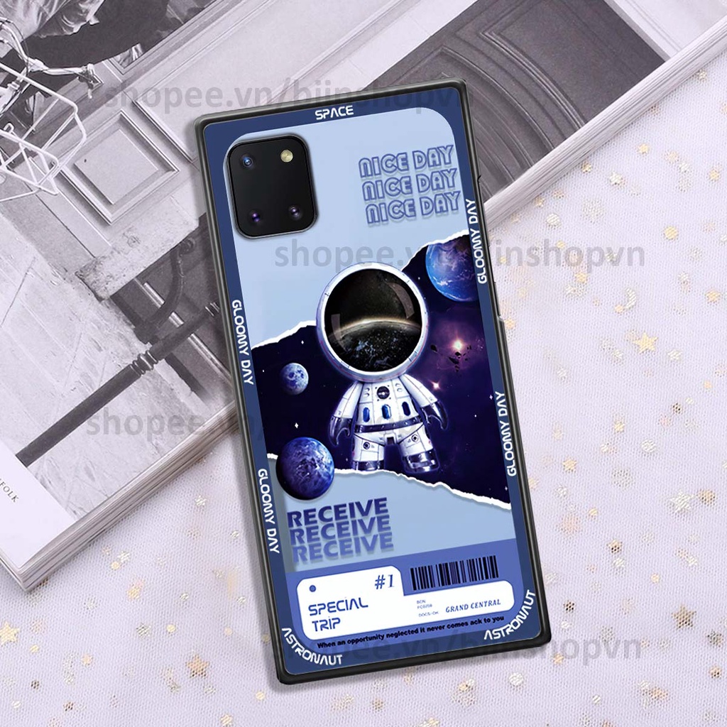 Ốp Samsung Note 10 Lite phi hành gia vũ trụ space.x siêu đẹp, thời trang