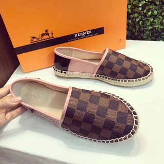 Slip on kẻ ô xịn