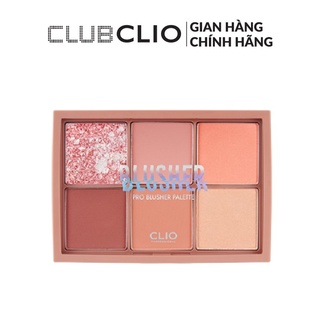 Má Hồng Trang Điểm Clio Pro Blusher Palette 01 Mute Petal 20g