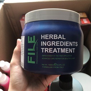 Kem hấp dầu thảo dược File Herbal Ingredients Treatment