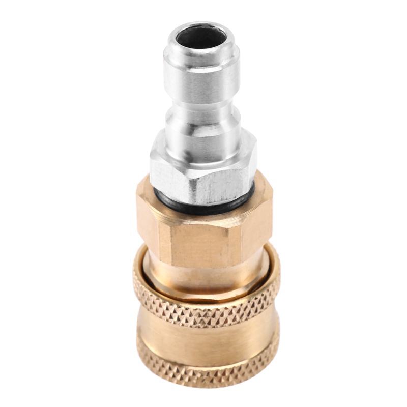 Bộ Đầu Nối Vòi Phun Nước Áp Suất 1 / 4 Inch Kèm 10 Vòng Đệm O-Ring.5000 Psi