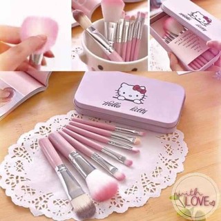 Bộ cọ trang điểm Hello Kitty 7 cây
