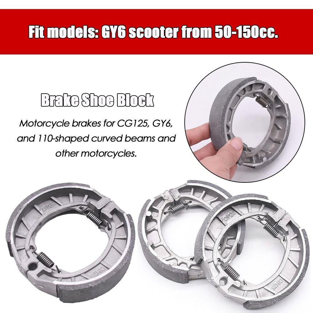 Cặp Má Phanh Thay Thế Cho Xe Mô Tô ESPO 125cc 150cc GY6 105mm