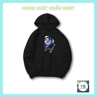 Áo nỉ hoodie phản quang chó pug pq19kn xuất khẩu nhật bản