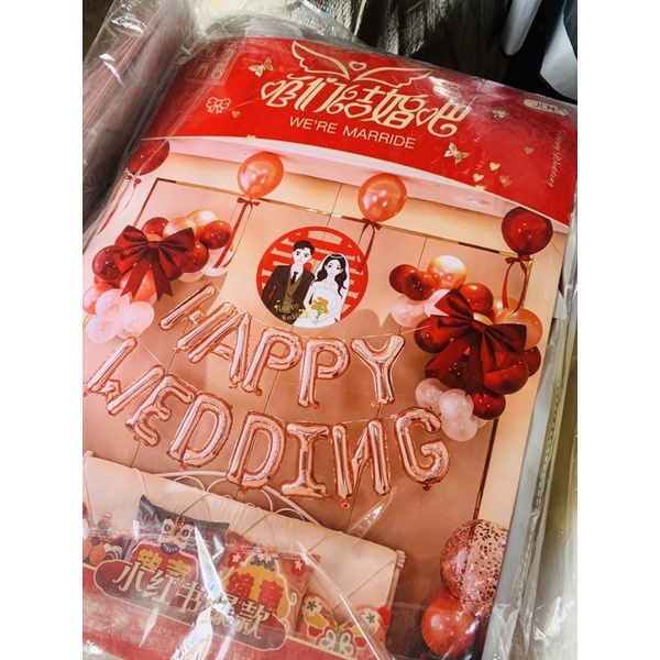 SET BÓNG TRANG TRÍ PHÒNG CƯỚI - PHÒNG TÂN HÔN SIÊU SANG