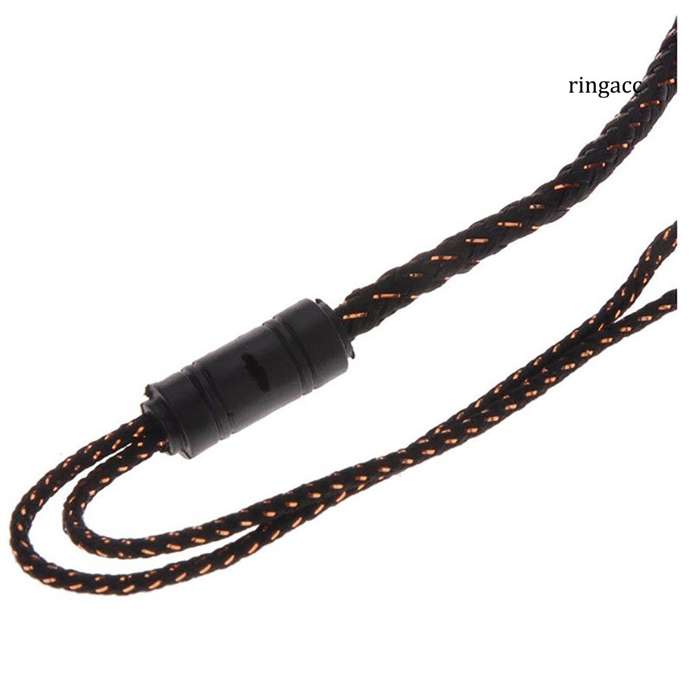 Tai Nghe Nhét Tai Chống Ồn Dây Bện Dài 1.2m Cho Samsung HTC